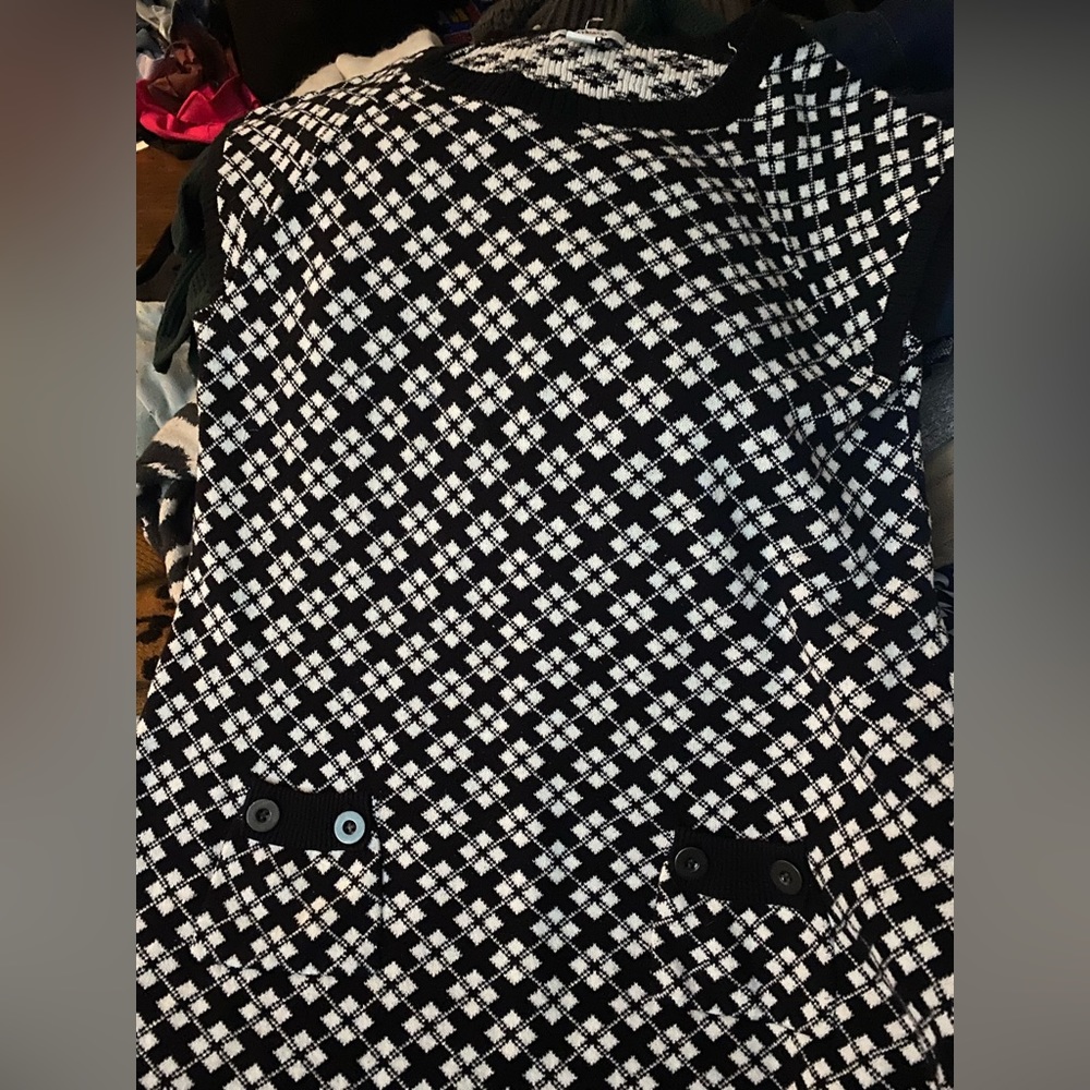 Sleeveless Sweater Dress